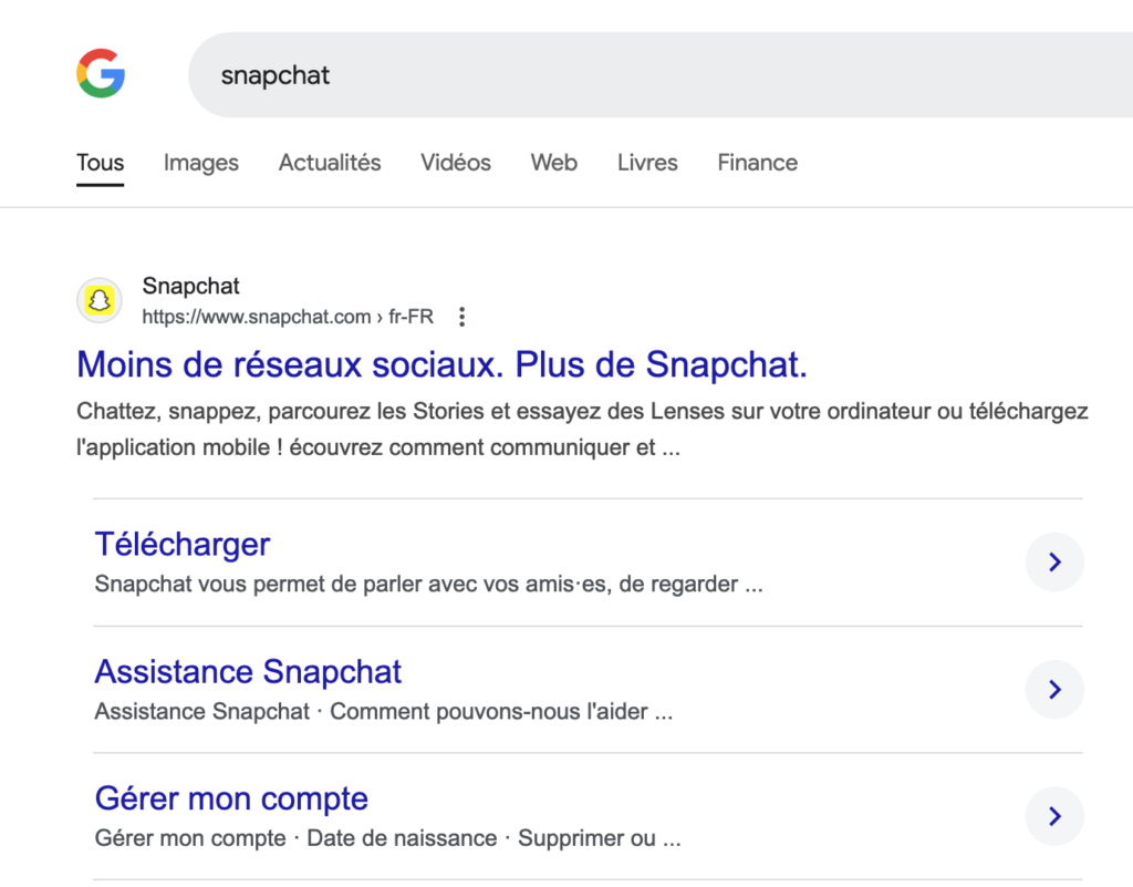 retirer mes informations personnelles de Snapchat